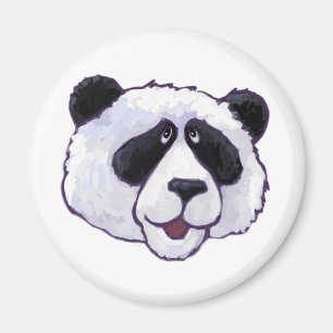 Imán Giant Panda Bear Head