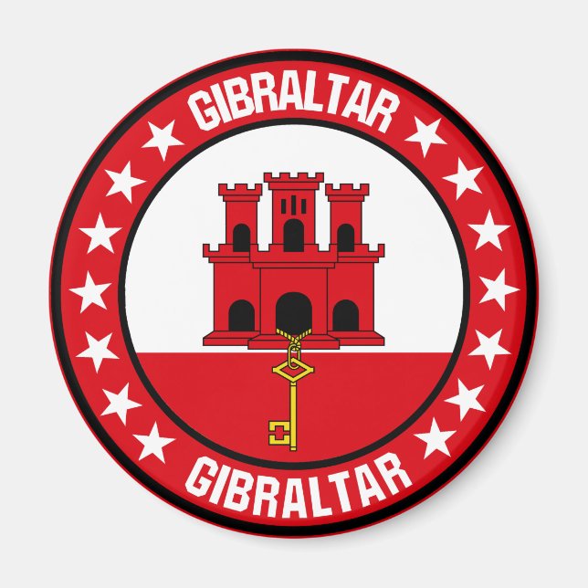 Imán Gibraltar (Frente)