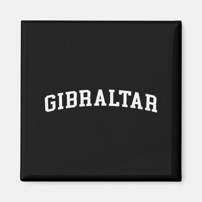 Imán Gibraltar  (Frente)