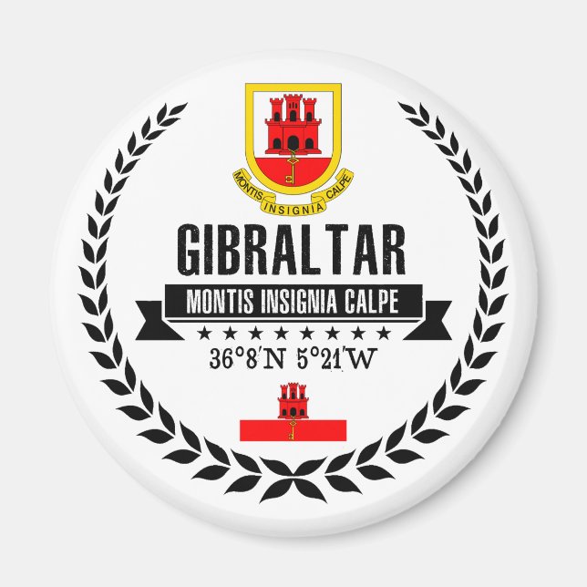 Imán Gibraltar (Frente)