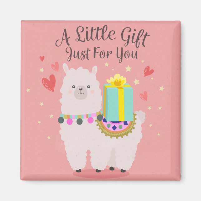 Imán Gift Llama (Frente)