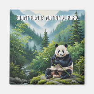 Imán Gigante Parque Nacional Panda Viaje a China