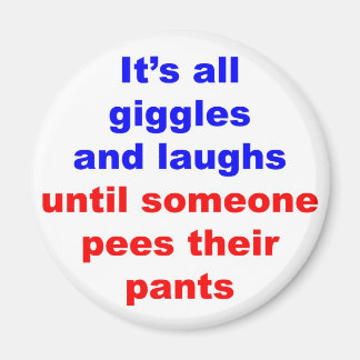 Imán Giggles & Laughs Pees Pants
