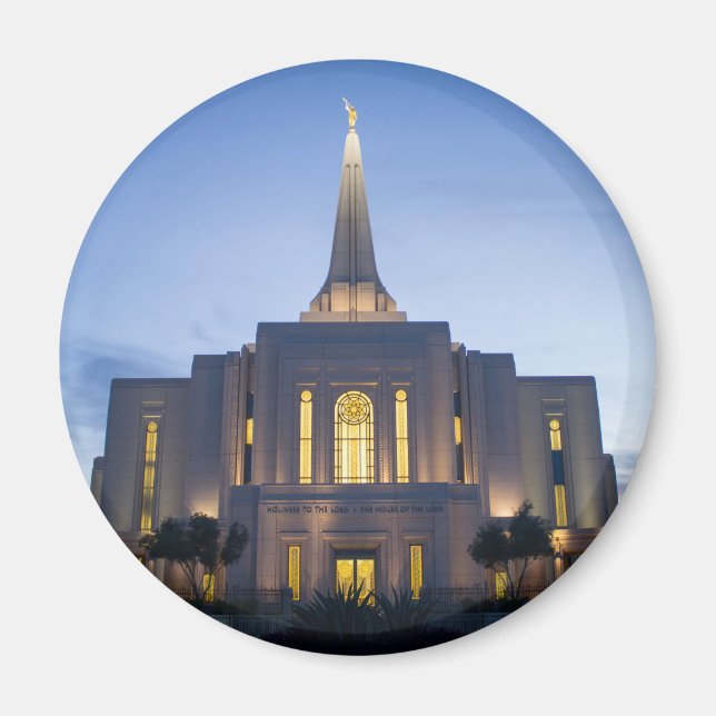 Imán GIlbert Arizona LDS Temple Magnet (Frente)