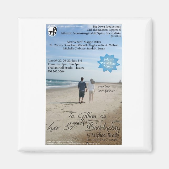 Imán Gillian Magnet (Frente)