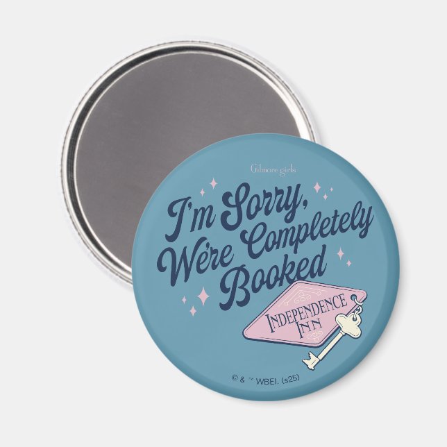 Imán Gilmore Girls Completely Booked Design (Anverso/Reverso)