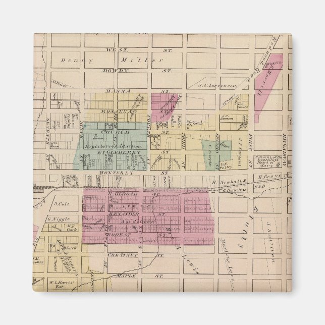 Imán Gilroy, California (Frente)