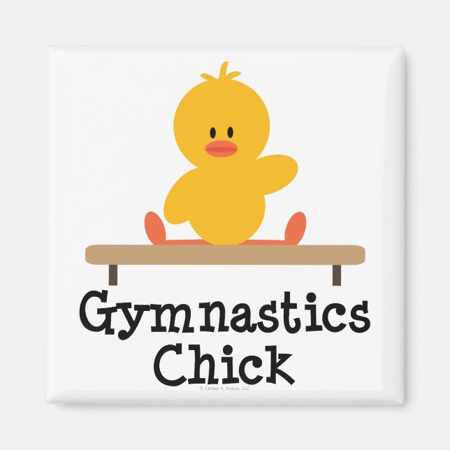 Imán Gimnasia Chick Magnet (Frente)