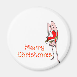 Imán Gimnasia Feliz Navidad