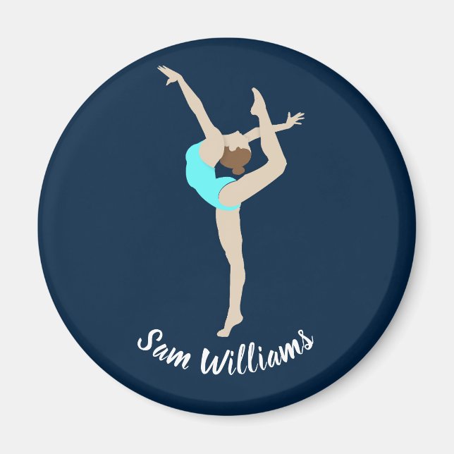 Imán Gimnasia femenina (Frente)