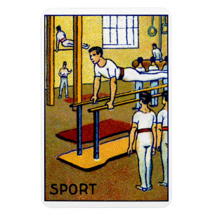 Imán Gimnasia masculina de 1910