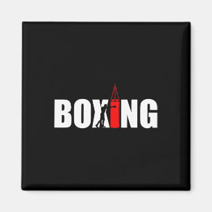 Imán Gimnasio Amante del Boxeo Boxeador Kickboxing Kick