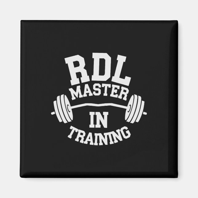 Imán Gimnasio de entrenamiento de fitness para la const (Frente)