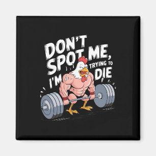 Imán Gimnasio Divertido No Me Ayudes Estoy Intentando M