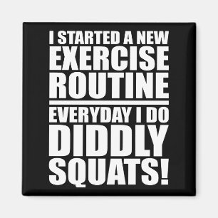 Imán Gimnasio Funny