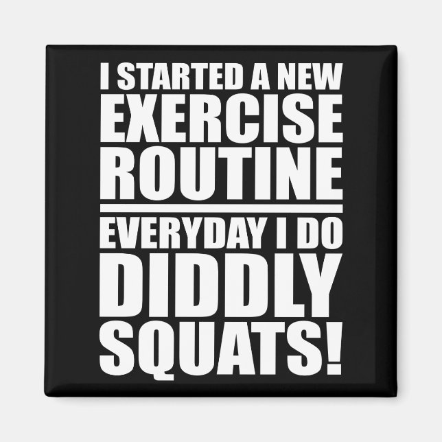 Imán Gimnasio Funny (Frente)