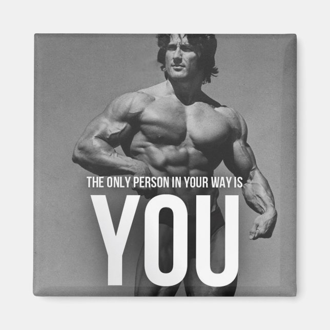 Imán Gimnasio Motivador (Frente)