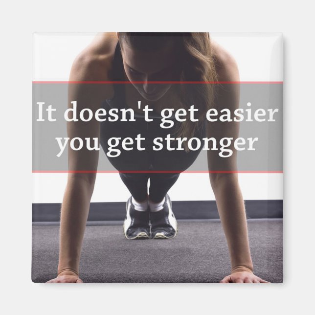 Imán Gimnasio Motivador (Frente)