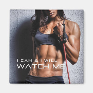 Imán Gimnasio Motivador