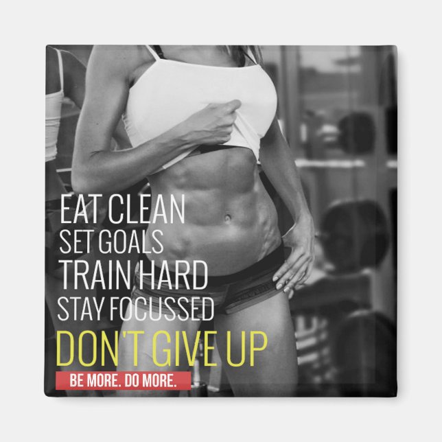 Imán Gimnasio Motivador (Frente)