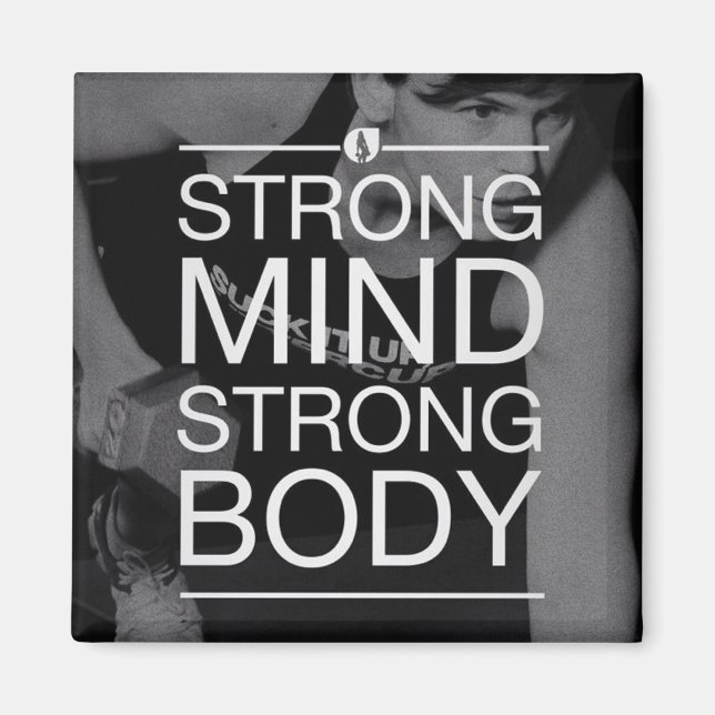 Imán Gimnasio Motivador (Frente)