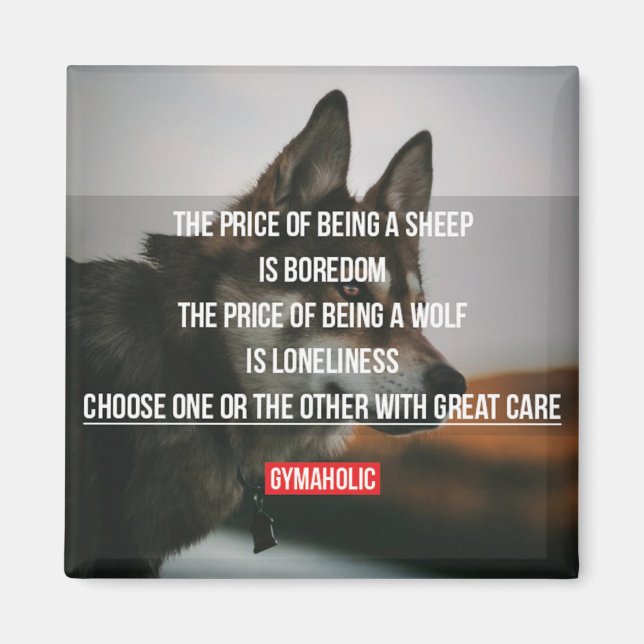 Imán Gimnasio Motivador (Frente)