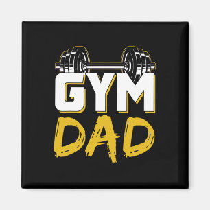 Imán Gimnasio Papá Fitness Entrenamiento Levantamiento