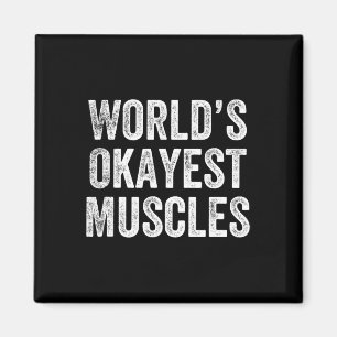 Imán Gimnasio Weightlifter de los músculos más Okayest