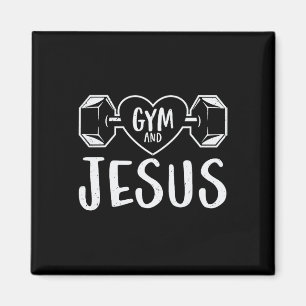 Imán Gimnasio Y Jesús Gimnasio Pesos De Levantamiento B