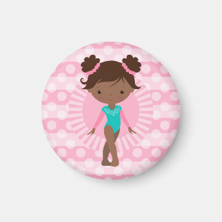 Imán Gimnasta - Gimnasia Cuta - Afroamericano