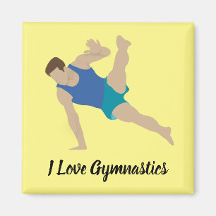 Imán Gimnasta masculino
