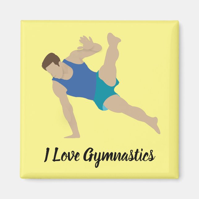 Imán Gimnasta masculino (Frente)