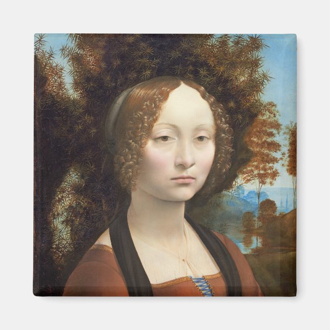 Imán Ginevra de' Benci, c. 1474 - 78 (Frente)