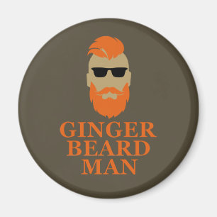 Imán ginger beard man