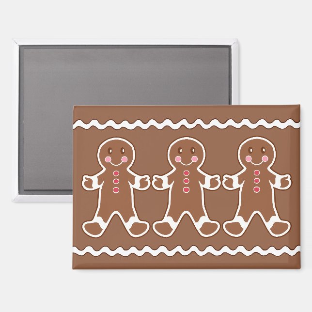 Imán Gingerbread Boys Magnet (Anverso/Reverso)