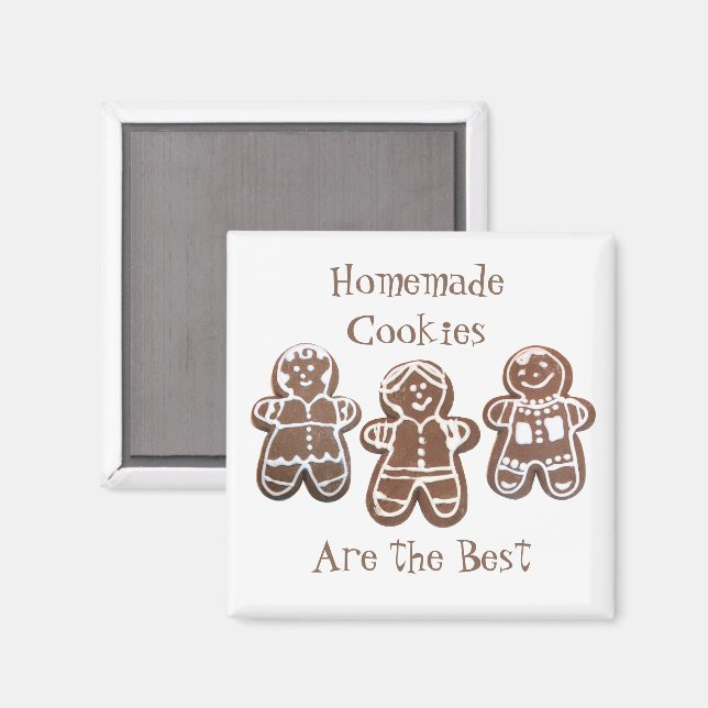 Imán Gingerbread Cookies Magnet (Anverso/Reverso)