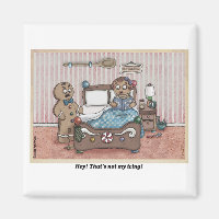 Gingerbread Couple Magnet