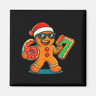 Imán Gingerbread Divertido Seis Siete 67 Helado Goteo C