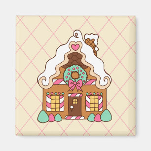 Imán Gingerbread House Magnet