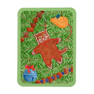 Imán GINGERBREAD KITTY Magnate flexible
