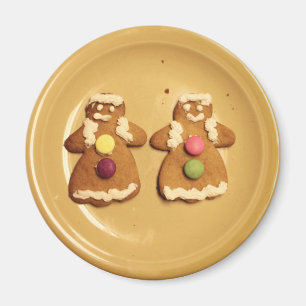 Imán Gingerbread Lesbians Magnet