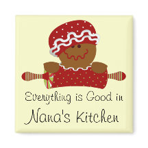 Gingerbread Magnet para las vacaciones