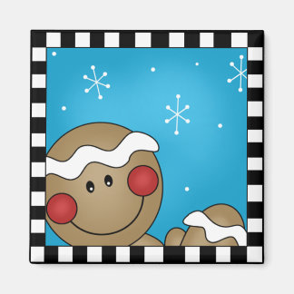 Imán Gingerbread Man