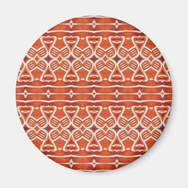 Imán GINGERBREAD Round Magnet (Frente)