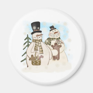 IMÁN GINGERBREAD SNOWMAN