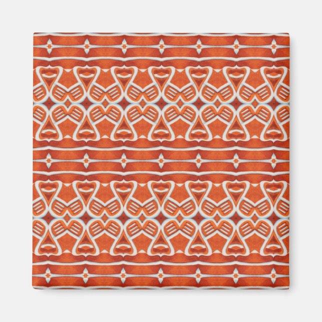 Imán GINGERBREAD Square Magnet (Frente)