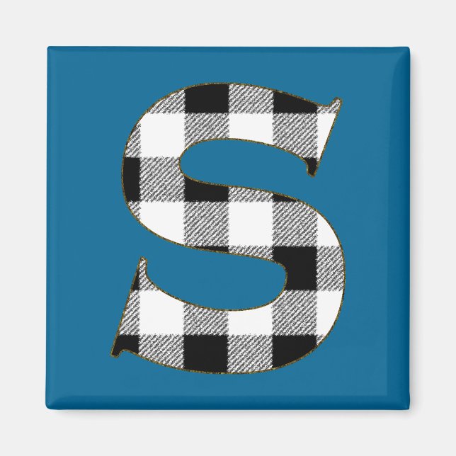 Imán Gingham Check S (Frente)
