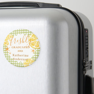 Imán Gingham de Limón recien graduado 