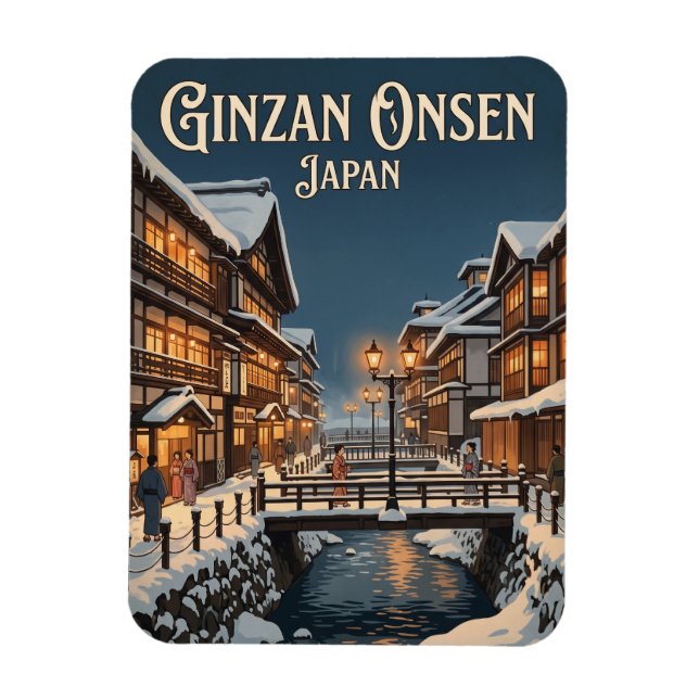 Imán Ginzan Onsen Japón (Vertical)