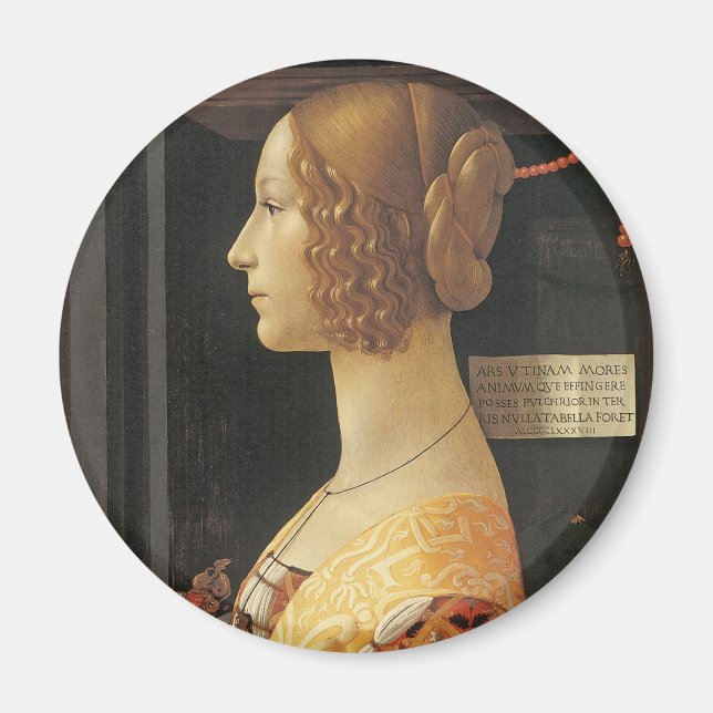 Imán Giovanna degli Albizzi Tornabouni (Frente)